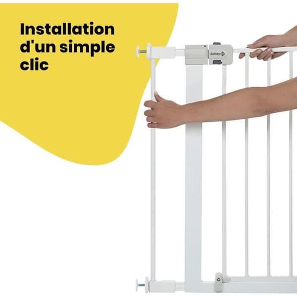 SAFETY 1ST -turvakaiteen jatkopala 7 cm, valkoinen metalli