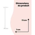 Pikkukuva 6 / 6: SAFETY 1ST -turvakaiteen jatkopala 7 cm, valkoinen metalli