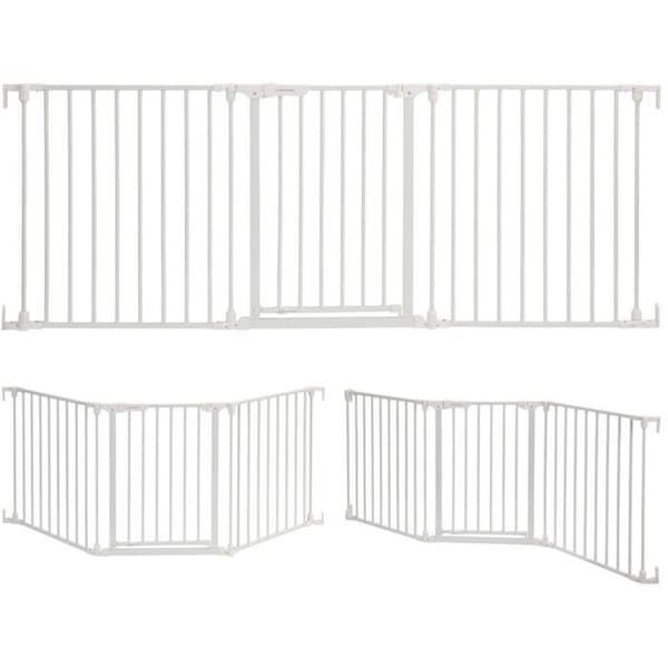 Børnesikkerhedsgitter - Discovery 3 - DREAMBABY - 74,5 cm til 1,95 cm - Hvid