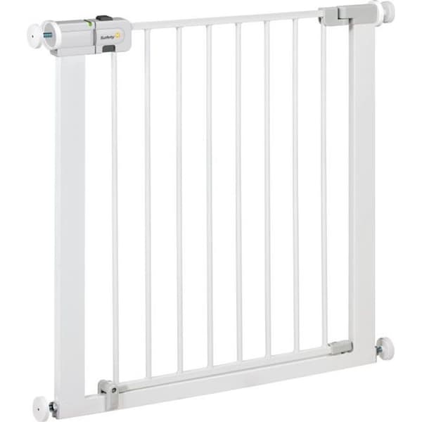 SAFETY 1ST Barngrind med lätt stängning - Metall - 73 till 80 cm - Vit