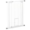 Miniatyrbillede 2 af 2: Sikkerhedsbarriere, Justerbar bredde 74-80 cm, Højde 91,4 cm,80x4x91.4 cm, Hvid
