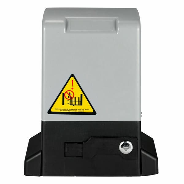 Elektrisk skjutportöppnare, 750W motorstyrka, upp till 2000kg kapacitet, fjärrkontrollsfunktion