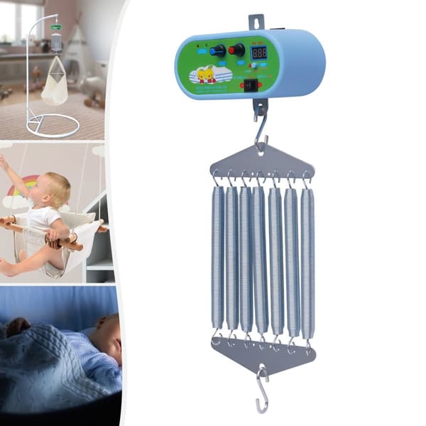 Babyvuggecontroller, justerbar timer, høj belastningskapacitet,0,3 mm, 2 mm, 100 mm