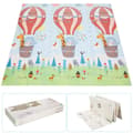 Miniatyrbillede 2 af 2: Baby Kravlemåtte, Foldbart Design, Ikke-slip Dobbelt-sidet, Design 1, 180x160cm