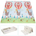 Miniatyrbillede 1 af 2: Baby Kravlemåtte, Foldbart Design, Ikke-slip Dobbelt-sidet, Design 1, 180x160cm
