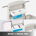 Miniatyrbillede 3 af 6: {Bleeskiftning Station - HDPE Materiale, Glat Overflade, Justerbar Rem & Bleopbevaringsbokse}