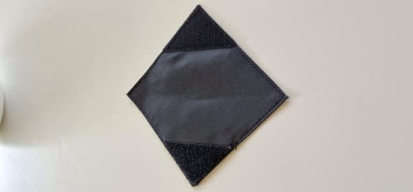 Reflexlapp, kardborre, reflective patch, till cykel, barnvagn m.m
