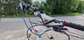 Miniatyrbild 4 av 11: Reflexlapp, kardborre, reflective patch, till cykel, barnvagn m.m