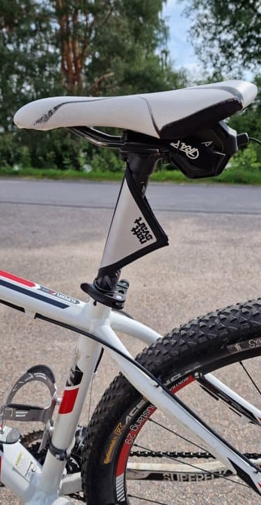 Reflexlapp, kardborre, reflective patch, till cykel, barnvagn m.m