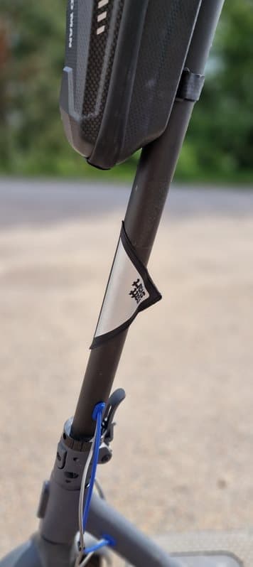 Reflexlapp, kardborre, reflective patch, till cykel, barnvagn m.m
