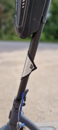 Miniatyrbild 7 av 11: Reflexlapp, kardborre, reflective patch, till cykel, barnvagn m.m