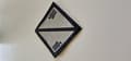 Miniatyrbild 9 av 11: Reflexlapp, kardborre, reflective patch, till cykel, barnvagn m.m