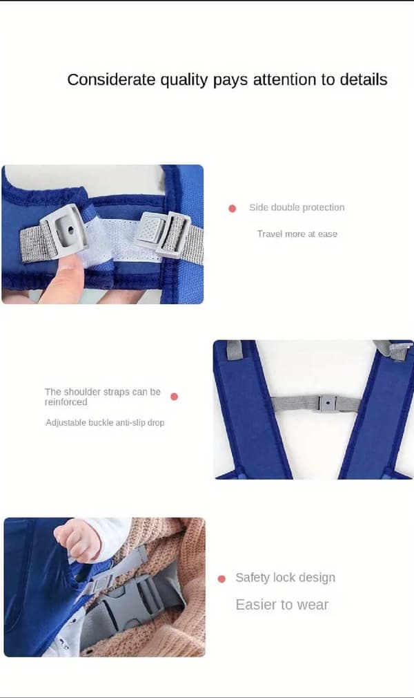 Ergonomisk robust bärsele Tavalax