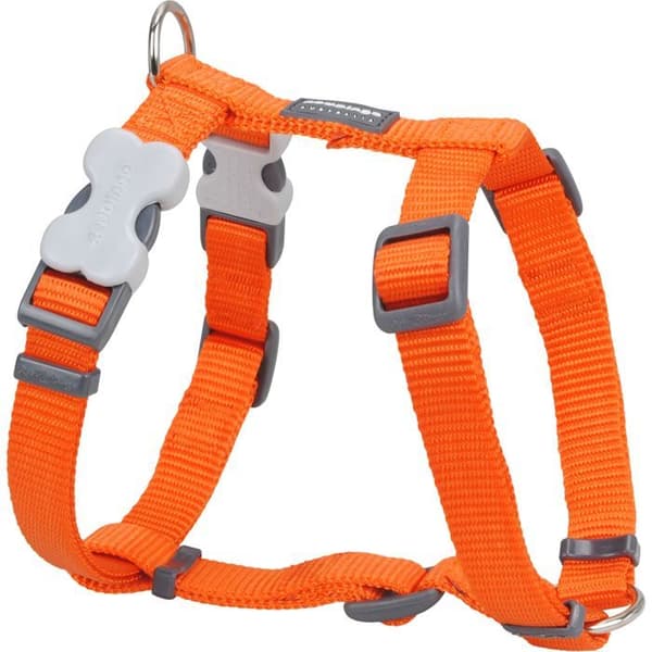 Röd Dingo Basic justerbar hundsele orange Storlek: T5 - RÖD DINGO