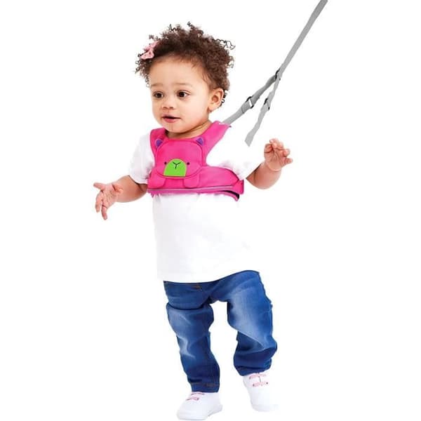Trunki Toddlepak Baby Safety Harness - Betsy Bear - Rosa