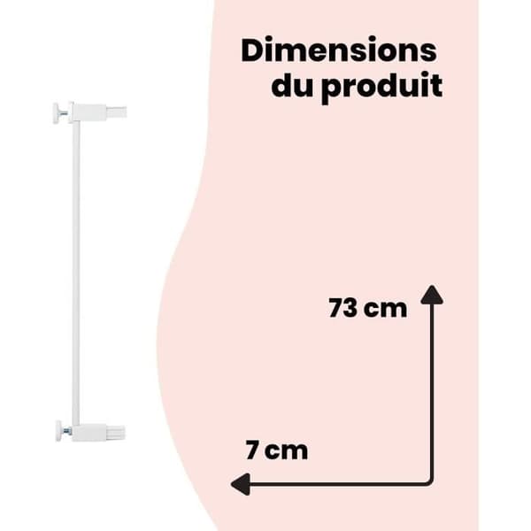 SÄKERHET 1ST Barnsäkerhetsförlängning - 7 cm