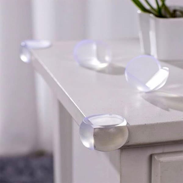 Hörnskydd barn 10-pack - Transparenta
