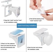 4st Barnlås magnetisk - Magnetic drawer lock
