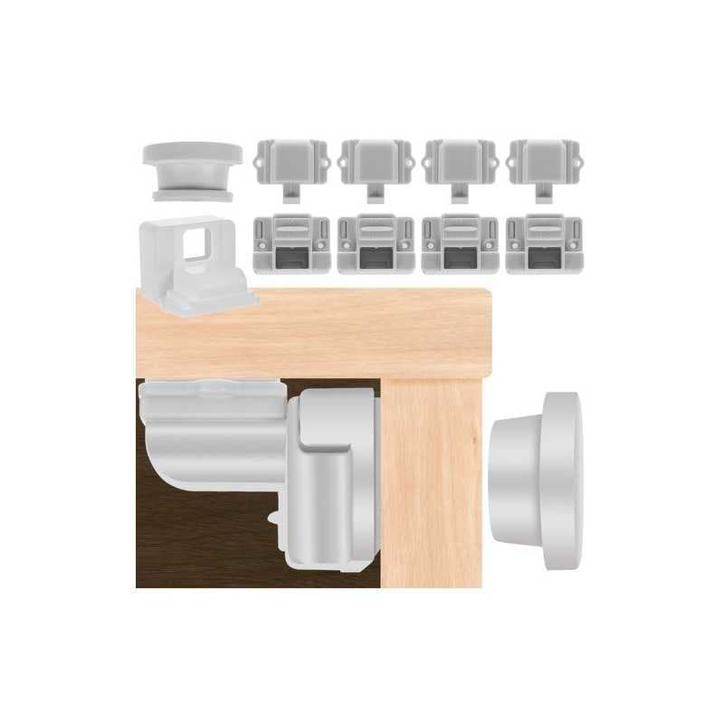 4-PACK Magnetskydd för skåp