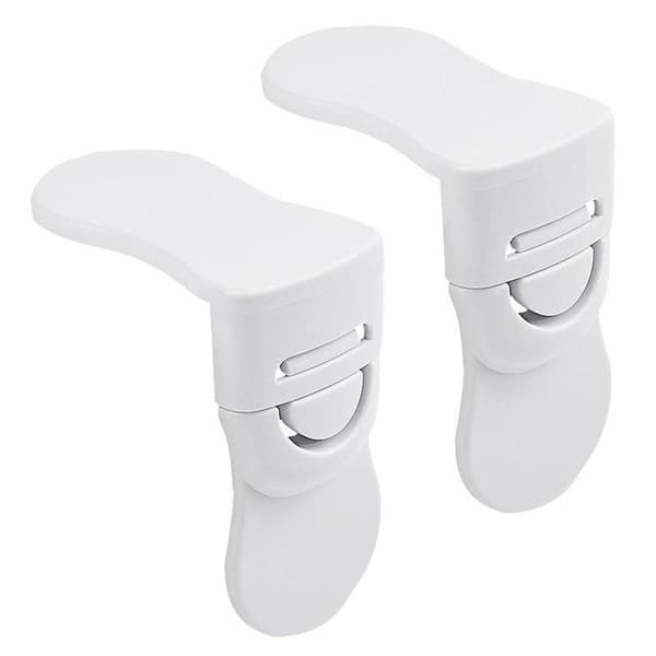 2x Barnesikring for Skap - Hvit