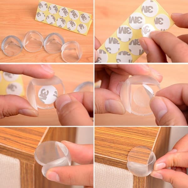 10-Pack - Hörnskydd mot Kanter / Skydd - Barn