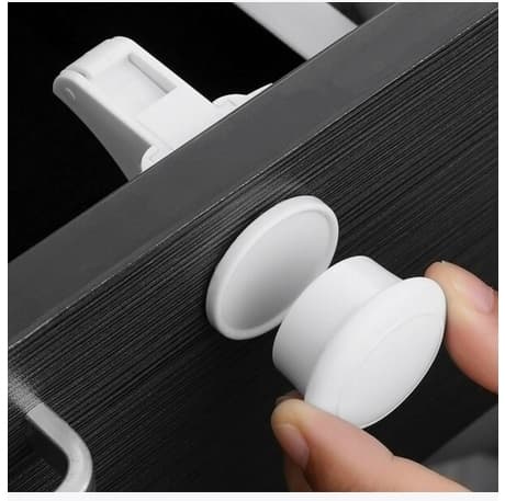 10x magnetisk barnelås - usynlig magnetisk lås