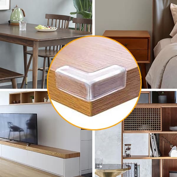 4-PACK / 8-PACK Smarta Hörnskydd Barnsäkerhet