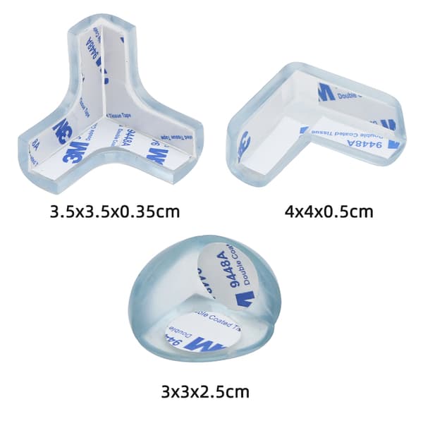 4-PACK och 8-PACK Mjuka Hörnskydd