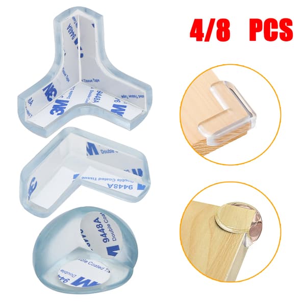 4-PACK och 8-PACK Mjuka Hörnskydd