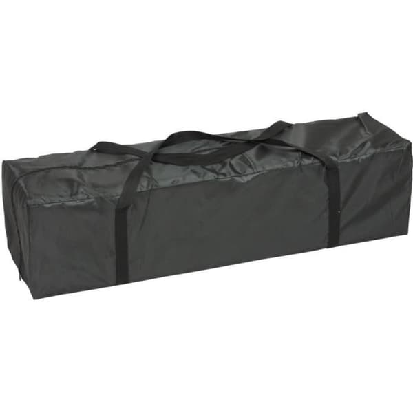 BAMBISOL - Hopfällbar lekhage/spjälsäng 90x90cm med 2 sovplatser - Bärväska, lekplats