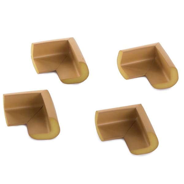 Hörnskydd i Skum 4-pack Brun