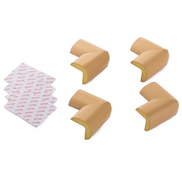 Hörnskydd i Skum 4-pack Brun