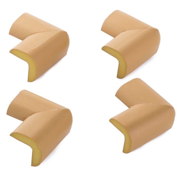 Hörnskydd i Skum 4-pack Brun