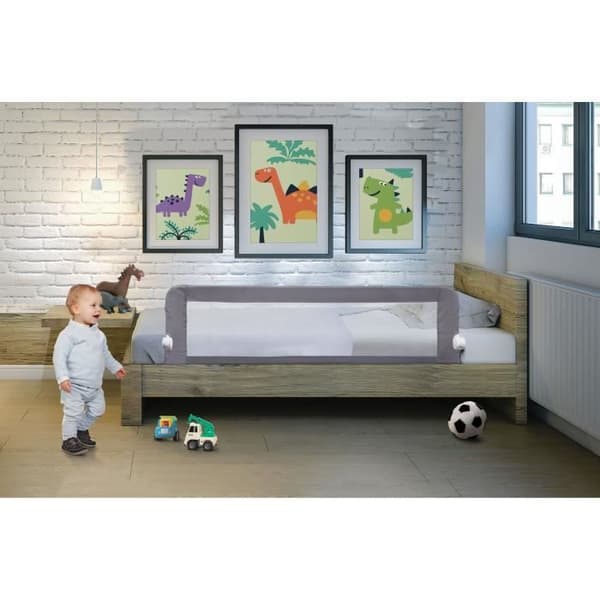 Dreambaby Nicole Bed Barriere - Sängar och platta sängar - 150 cm breda och 50 cm höga - grå