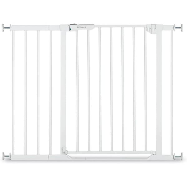 Säkerhetsgrind - Hauck - Clear Step Autoclose 2 - Vit - Förlängning 21 cm