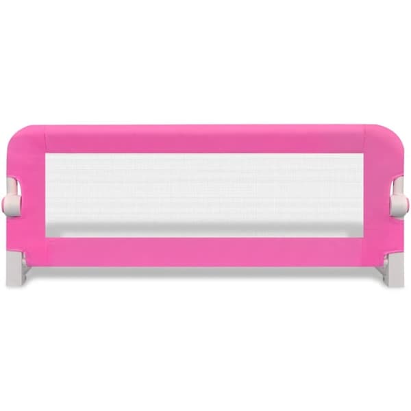 vidaXL sengegelænder til barneseng 102 x 42 cm pink