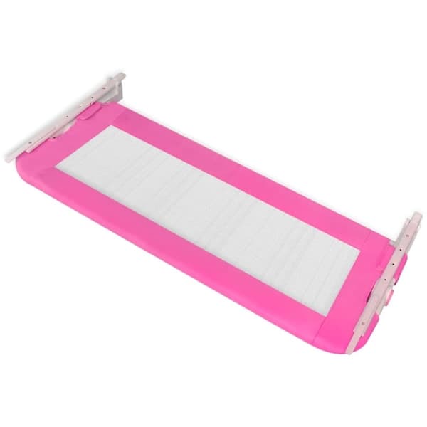 vidaXL sengegelænder til barneseng 102 x 42 cm pink