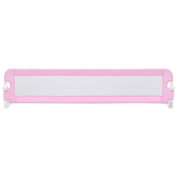 vidaXL Turvalaita sänkyyn polyesteri 180x42 cm pinkki