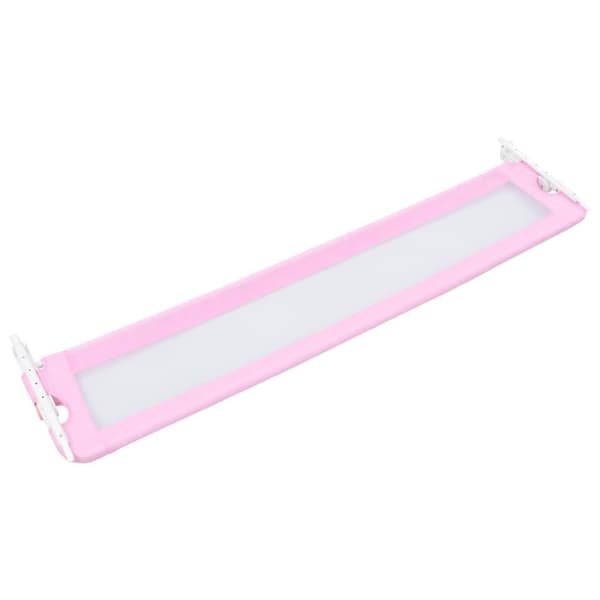 vidaXL Turvalaita sänkyyn polyesteri 180x42 cm pinkki