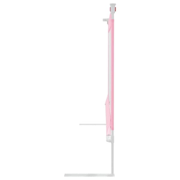vidaXL sengegest til børneseng 200x25 cm stof pink