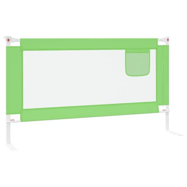 vidaXL sengehest 150x25 cm stof grøn