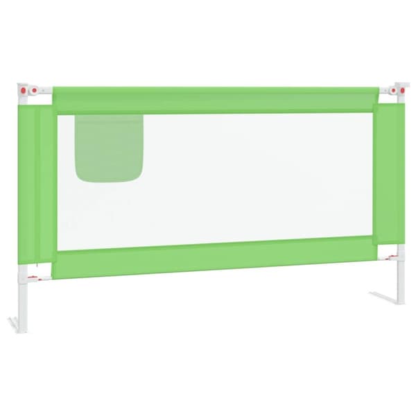 vidaXL sengehest 150x25 cm stof grøn