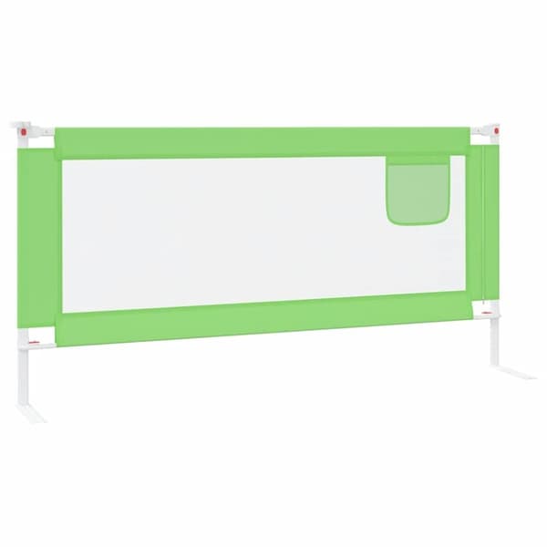 vidaXL sengehest 190x25 cm stof grøn