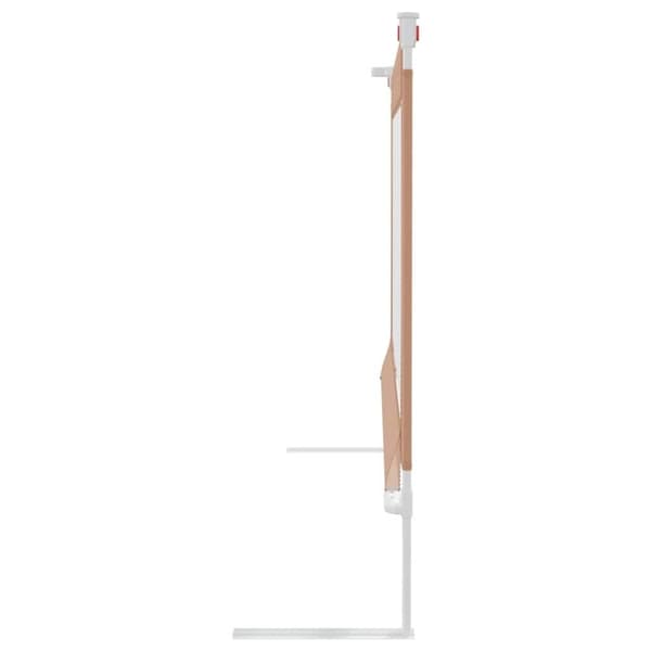 vidaXL sengehest 160x25 cm stof gråbrun