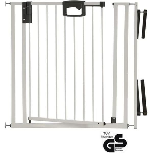 Easylock Plus dörr och trappgrind i metall för tryckfixering 84,5 cm - 92,5 cm
