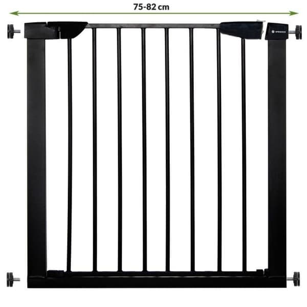 SPRINGOS® Baby, Barnsäkerhetsgrind för trappor, Dörrar 75-82 cm