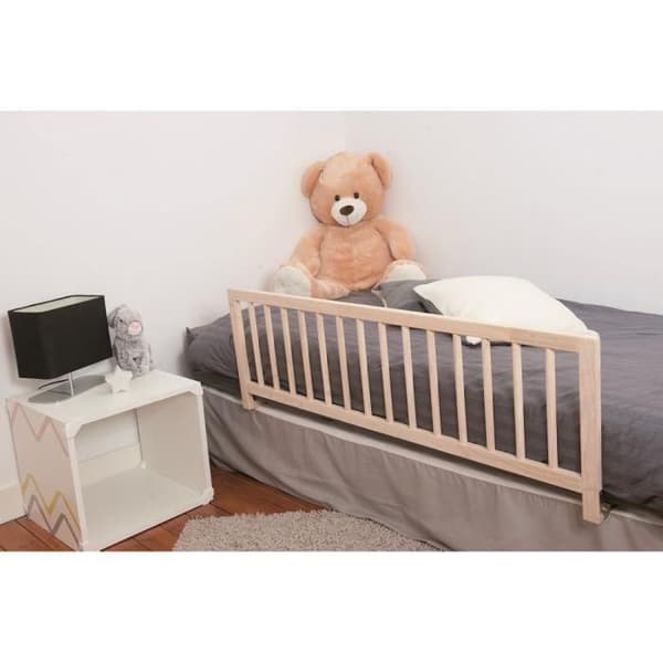 NIDALYS Bedrail LIVIA 122 cm naturtræ