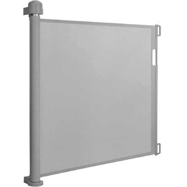 XMTECH Baby Safety Gate - Infällbar hundport (Bred: 0 - 150 CM) - Grå - För barn och husdjur