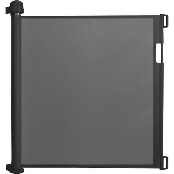 YUENFONG Stair Safety Gate utdragbar 0-150 cm - för spädbarn och husdjur, svart