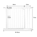 Miniatyrbild 2 av 4: YUENFONG Stair Safety Gate No Drilling - Bredd: 85-95cm - 180° öppning - Vit